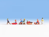 Noch 36819 N Gauge Children in Snow