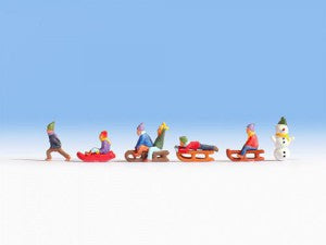 Noch 36819 N Gauge Children in Snow