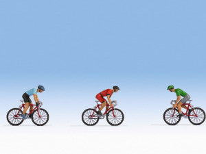 Noch 36897 N Gauge Racing Cyclists Figures