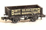 Peco NR-P484 N Gauge 5 Plank Wagon Burtt Gloucester
