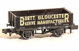Peco NR-P484 N Gauge 5 Plank Wagon Burtt Gloucester
