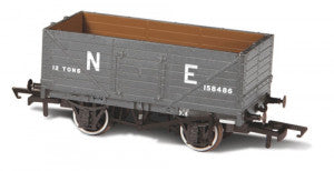 Oxford Rail 76MW7037 OO Gauge 7 Plank Wagon NE 158486
