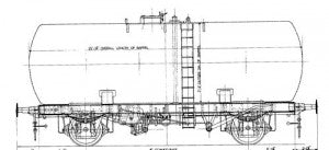 Oxford Rail 76TKA001 OO Gauge Class A Tank BRT Staveley Chemicals Class A 5485
