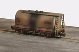 Peco NR-P751W N Gauge 15t Tank Wagon Algeco (Weathered)