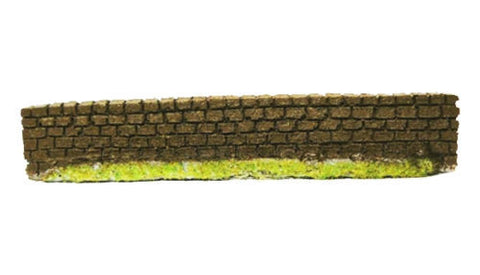 Javis PW3DB OO Gauge Garden Walling Dark Brown