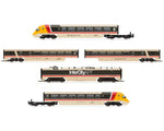 Hornby R30104 OO Gauge BR, Class 370 Advanced Passenger Train, Sets 370 003 and 370 004, 5-car Pack - Era 7