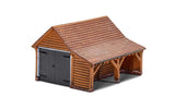 Hornby R7271 OO Gauge Skaledale Modern Timber Garage