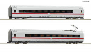 Roco 72099 HO Gauge DBAG Velaro ICE Intermediate Coach Set w/Lighting (2) VI