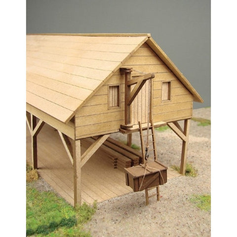 Railway Miniatures RMHO:037 HO/OO Gauge Store Shed Laser Cut Kit