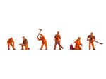 Noch 38012 N Gauge Track Workers Hobby Figure Set
