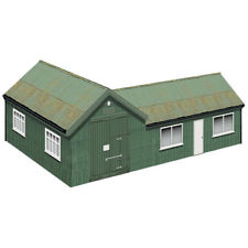 Hornby R9810 OO Gauge Skaledale Corrugated Iron Workshop