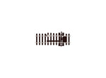 Peco SL-185 OO Gauge Code 75 Insulfrog L/H Catch Point