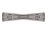 Peco SL-194 OO Gauge Code 75 Insulfrog Long Crossing (12° angle)