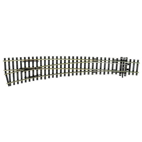Peco SL-87 OO Gauge L/H Curved Insulfrog Turnout/Point