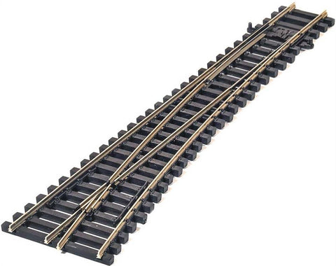 Peco SL-U1296 TT:120 Gauge Code 55 Medium Radius Left Hand Turnout Unifrog