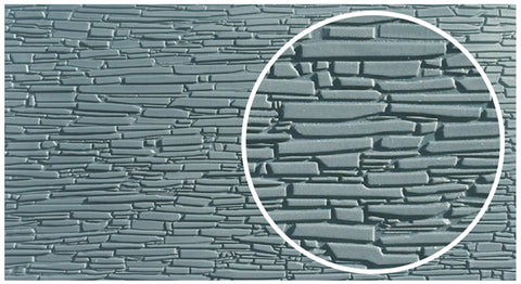Wills SSMP232 OO Gauge Slate Wall Sheets