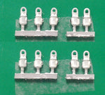 Springside DA5/10 OO Gauge LNER White Head & Tail Lamps (Pack 10)