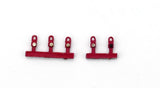 Springside 2mm/No2 N Gauge Whitemetal GWR Red Head and Tail Lamps (Pack 5)