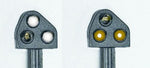 Train-Tech GK3 OO Gauge Yellow/White Ground Light Signal Kit